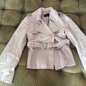 BCBG MaxAzria blush bomber jacket